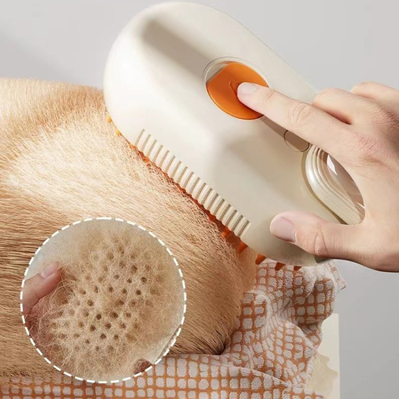 Pet Steam Brush Manufacturer - Electric Spray Massage Beauty Comb