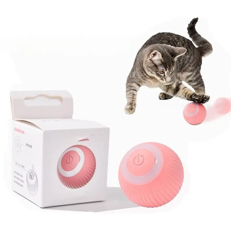 Electric Catnip Toys Factory - Self-moving Kitten Ball Training Toy