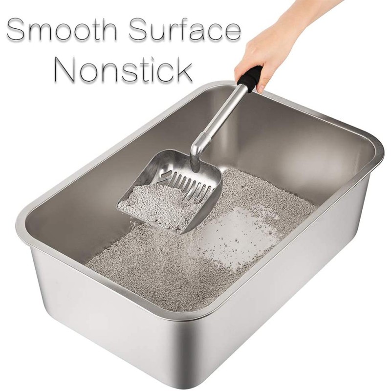 Cat Litter Pan Supplier - Stainless Steel Metal Rustproof