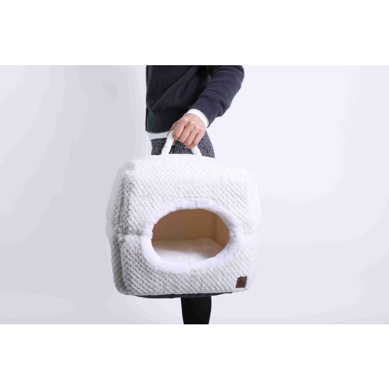 Pet Bed Supplier - Dual-Function Warm Cave House Winter
