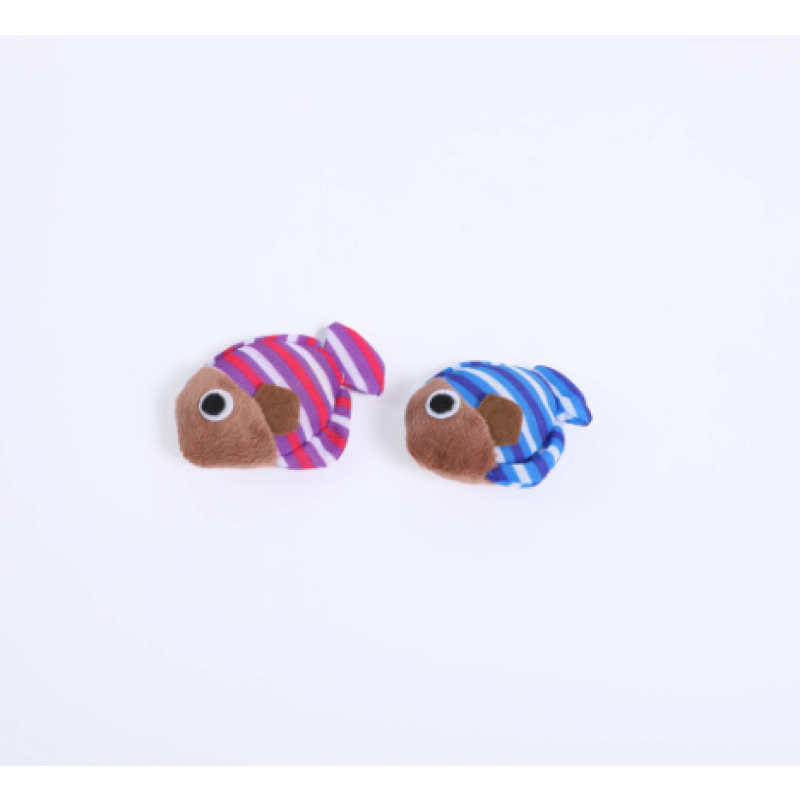 Cat Toy Supplier - Small Fish Interactive Assorted Color