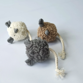 Cat Toys Manufacturer - OEM Cute Plush Cartoon Catnip Mice