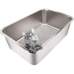 Cat Litter Pan Supplier - Stainless Steel Metal Rustproof