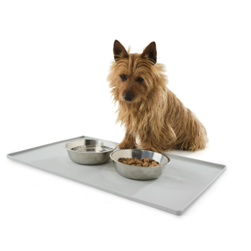 Dog Bowl Manufacturer - Removable Stainless Steel Silicone Mat