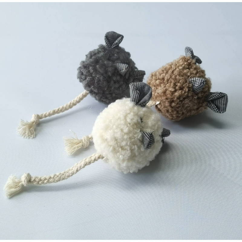 Cat Toys Manufacturer - OEM Cute Plush Cartoon Catnip Mice