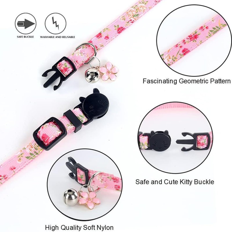Cat Collar Manufacturer - Safety Breakaway Adjustable Bell