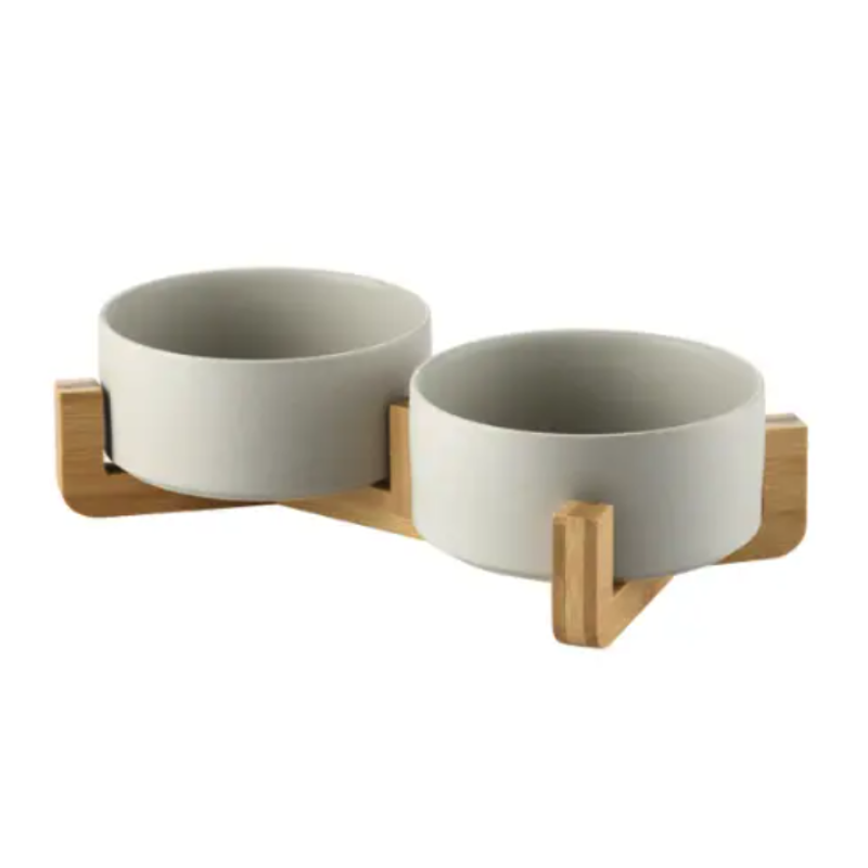 Cat Bowls Supplier - Non Slip Stand Raised Ceramic Feeders