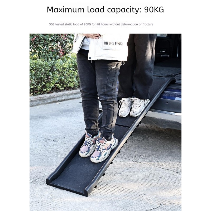 Dog Ramp Supplier - Foldable Anti-Slip Vehicle Mounted Staircase