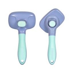 Cat Grooming Brush Factory - One-Touch Detangler Self-Cleaning Anti-Static