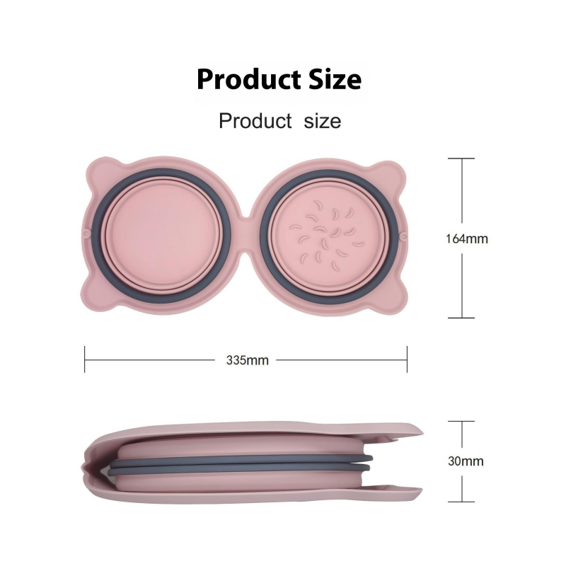 Dog Bowl Supplier - BPA-Free Collapsible Silicone Foldable Slow Feed