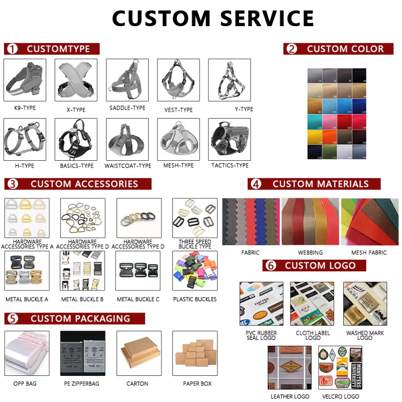 Dog Vest Supplier - Durable Nylon Reflective Tactical Gear Ribbons