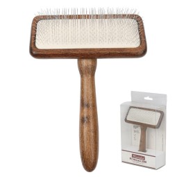 Pet Grooming Brush Supplier - Handcrafted Solid Wood Deshedding Comb