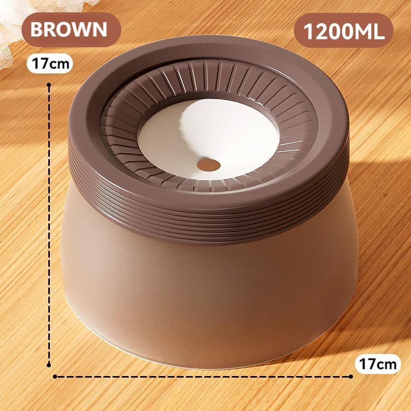 Pet Drinking Bowl Supplier - Detachable Anti-Splash Leak-Proof PP Material
