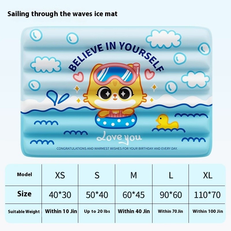 Pet Cooling Mat Supplier - Gel-Filled Non-Toxic Waterproof Chew-Proof