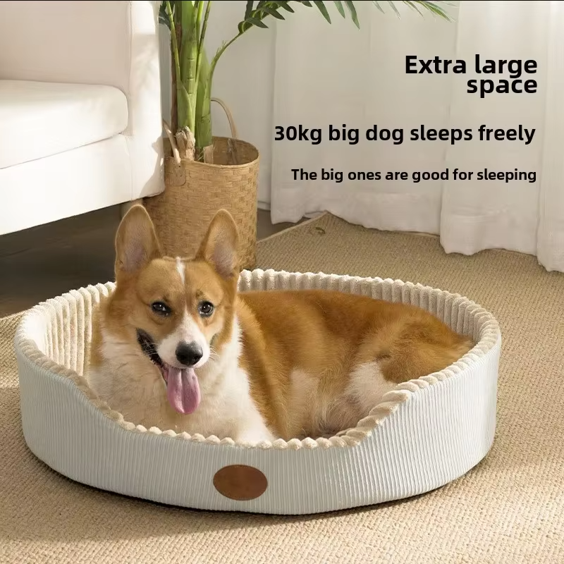 Pet Bed Supplier - High-End Customized Breathable Faux Fur High-Density