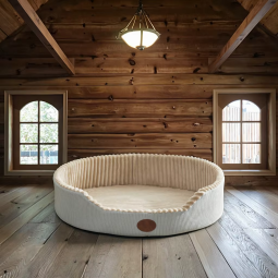 Pet Bed Supplier - High-End Customized Breathable Faux Fur High-Density