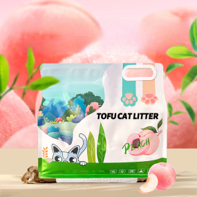 Cat Litter Manufacturer - Factory Price Peach Scent Flushable Fast Clumping