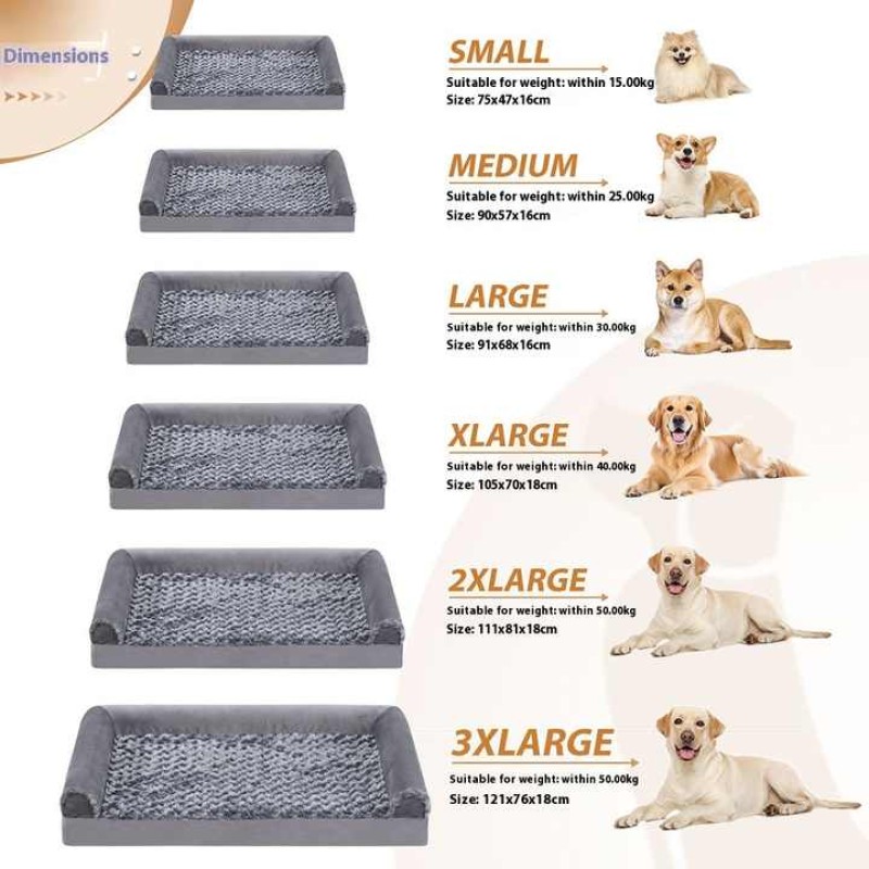 Dog Bed Manufacturer - All-Season Detachable U-Type Couch Removable