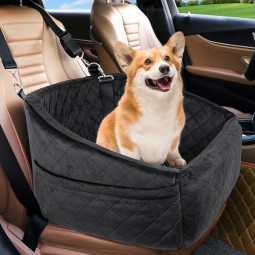 Dog Car Seat Supplier - Detachable Washable Oxford Bed Safety Belt