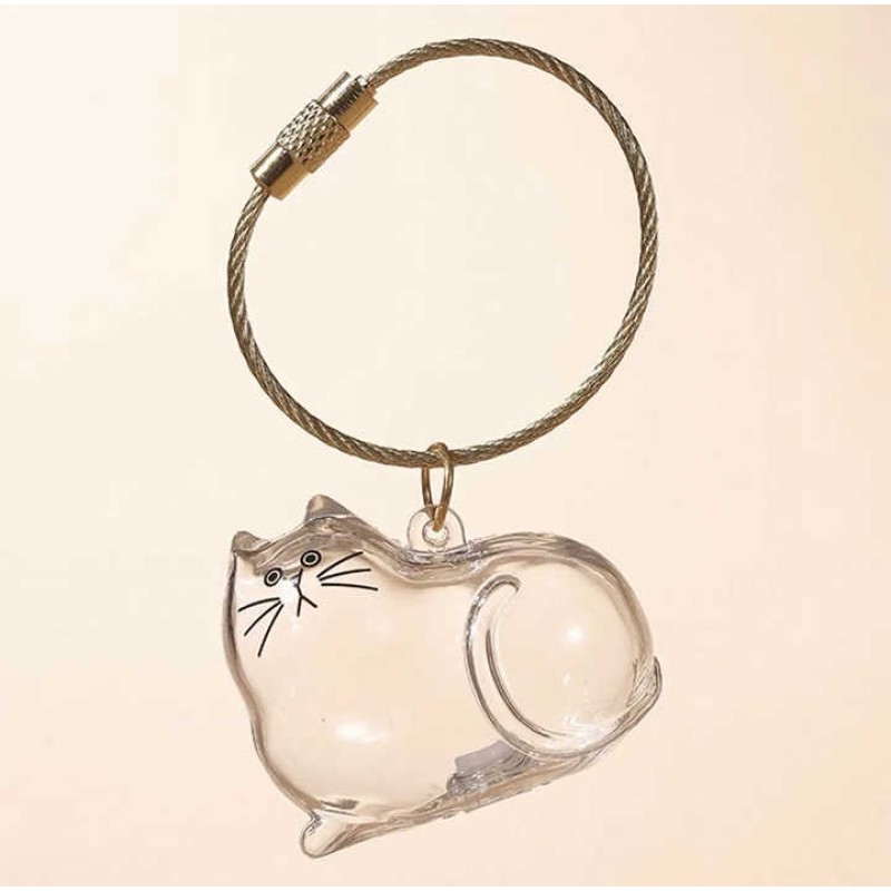 Pet Memorial Keychain Supplier - Custom Plastic Keepsake with Hair Fur