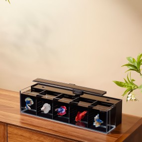 Fish Tank Manufacturer - Modular Self-Cleaning Glass Zoned Aquarium