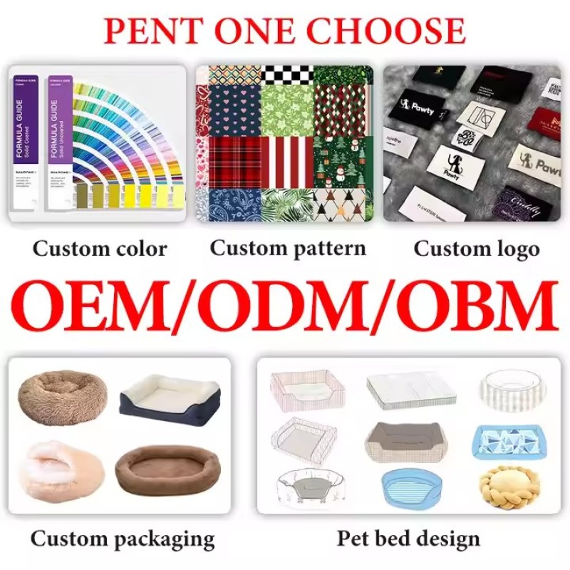 Donut Pet Bed Factory - Luxury Fluffy Soft Washable Sofa Style Custom