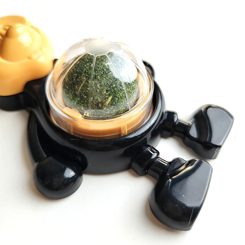 Pet Toy Factory - Mint Ball Swirl Catnip 2 in 1