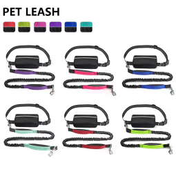Dog Running Leash Supplier - Adjustable Hand Free Waist Bag