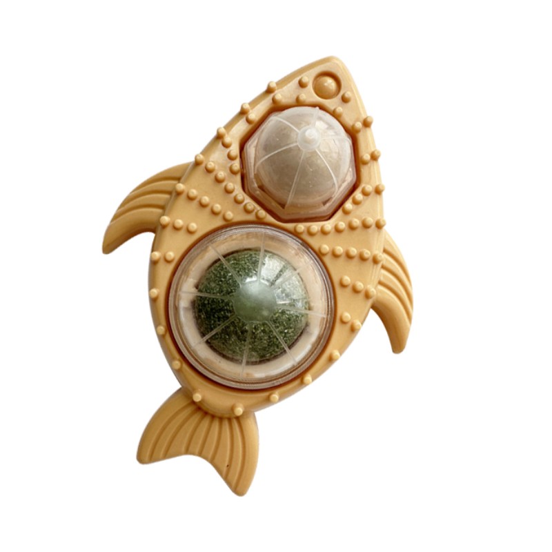 Cat Toy Manufacturer - Fish Shape Wall Mounted Rotatable