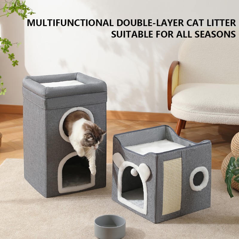 Cat Cushion Supplier - Modern Window Perch Double Layer