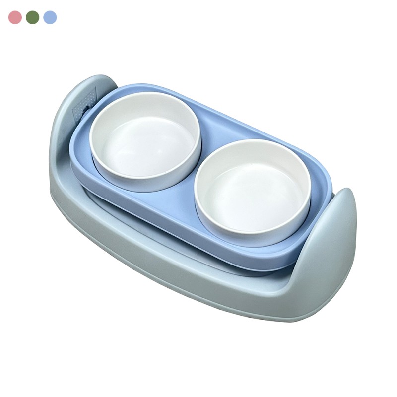 Pet Water Bowl Supplier - Multi-angle Adjustable ABS Locking