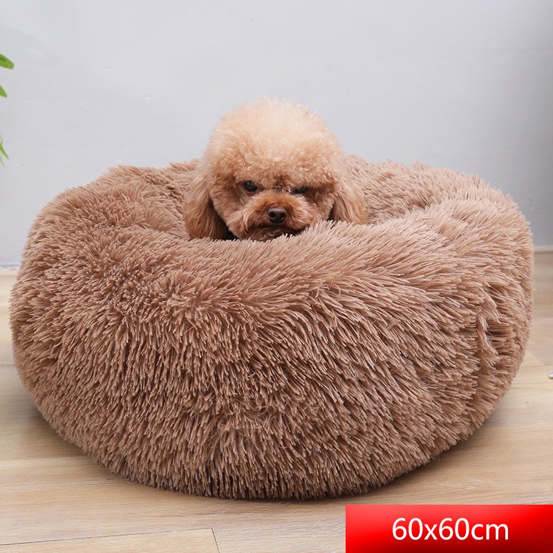 Pet Bed Manufacturer - Donut Washable Anti-Slip Fluffy