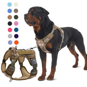 Dog Harness Manufacturer - Tactical No Pull Reflective Nylon