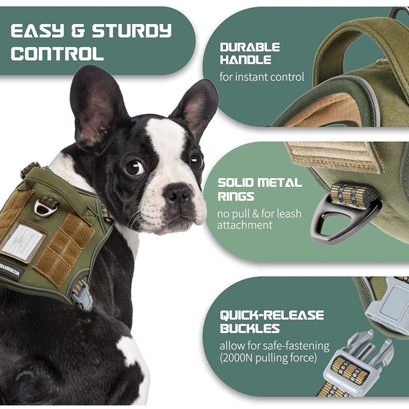 Pet Harness Vest Supplier - Hot Selling Molle System Training