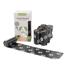 Dog Poop Bag Supplier - Wholesale 8 Rolls Compostable Biodegradable