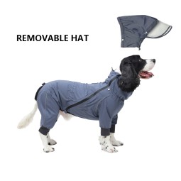 Dog Raincoat Supplier - New Version Lightweight Four-Legged
