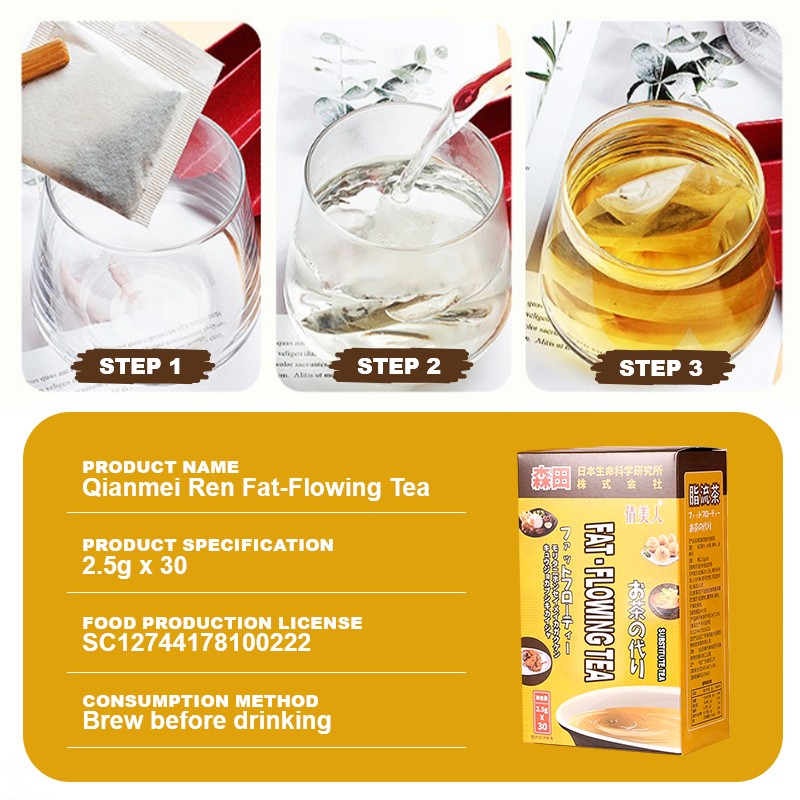 Herbal Extract Slimming Tea Manufacturer - Customized Your Logo 28-Days Weight Loss Quick Burn