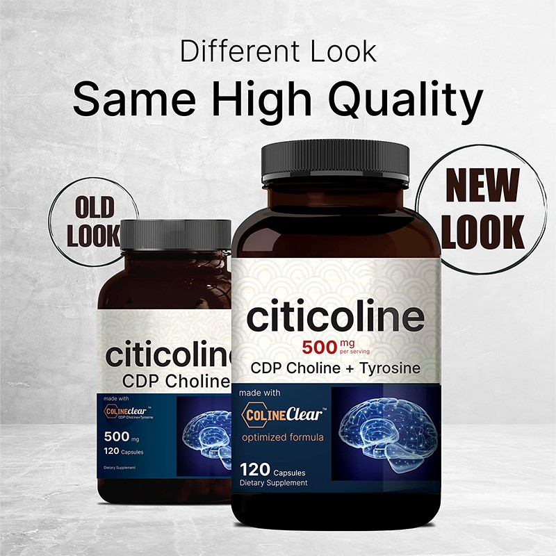 Citicoline Supplement Manufacturer - Brain Health CDP-Choline Capsules Not for Pregnant