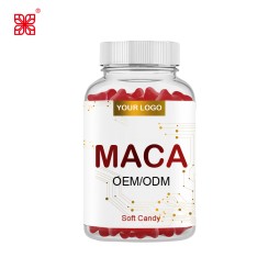 Organic Black Maca Gummies Manufacturer - Private Label 1500mg Performance Support Adults