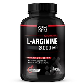 L-arginine Vegetarian Capsules Supplier - ODM OEM with Selenium Male Performance Endurance
