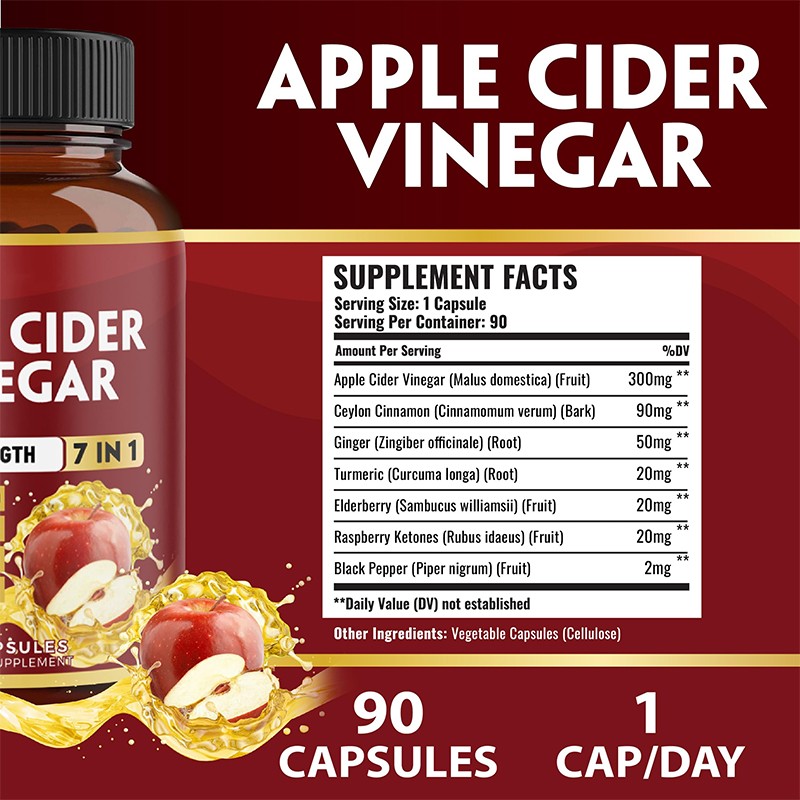 ACV Keto Capsules Supplier - Private Label Organic Flat Tummy Slimming Burn Fat Adults