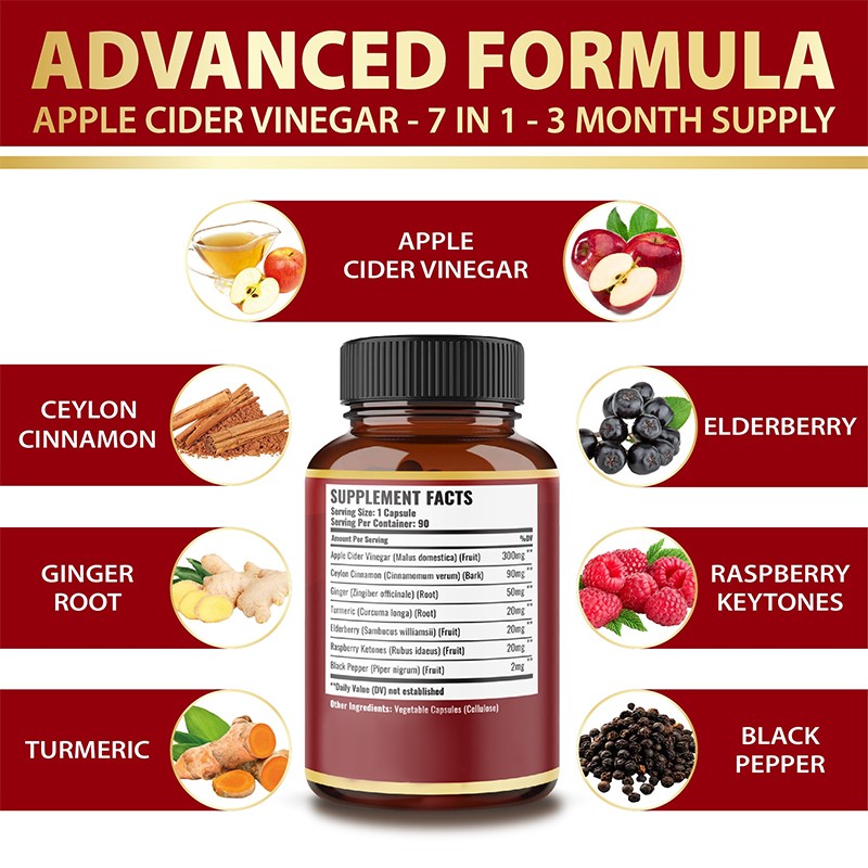 ACV Keto Capsules Supplier - Private Label Organic Flat Tummy Slimming Burn Fat Adults