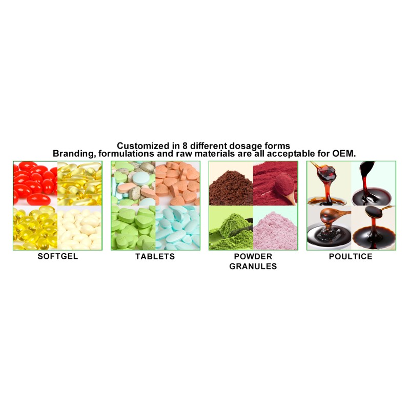 Apple Cider Vinegar Capsules Manufacturer - ODM Natural Plant 7+1 Supports Digestion Immune