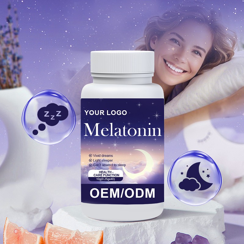 Melatonin Tablets Manufacturer - OEM 12mg Fast Dissolve Good Sleep Berry Flavor Non-GMO