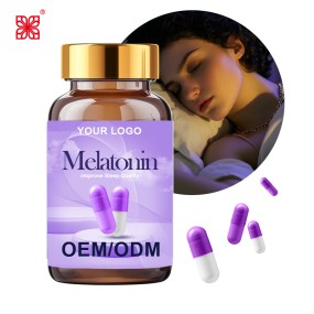 Sleep Aid Capsules Factory - Melatonin Magnesium Glycinate Ashwagandha Supplement