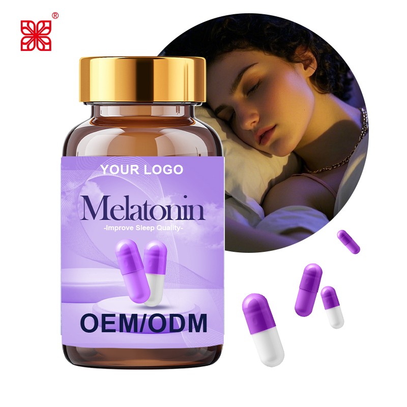 Sleep Aid Capsules Factory - Melatonin Magnesium Glycinate Ashwagandha Supplement
