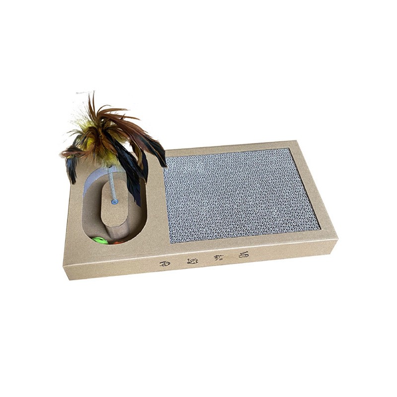 Cat Scratcher Manufacturer - Claw Scratching Pad Corrugated Board Custom