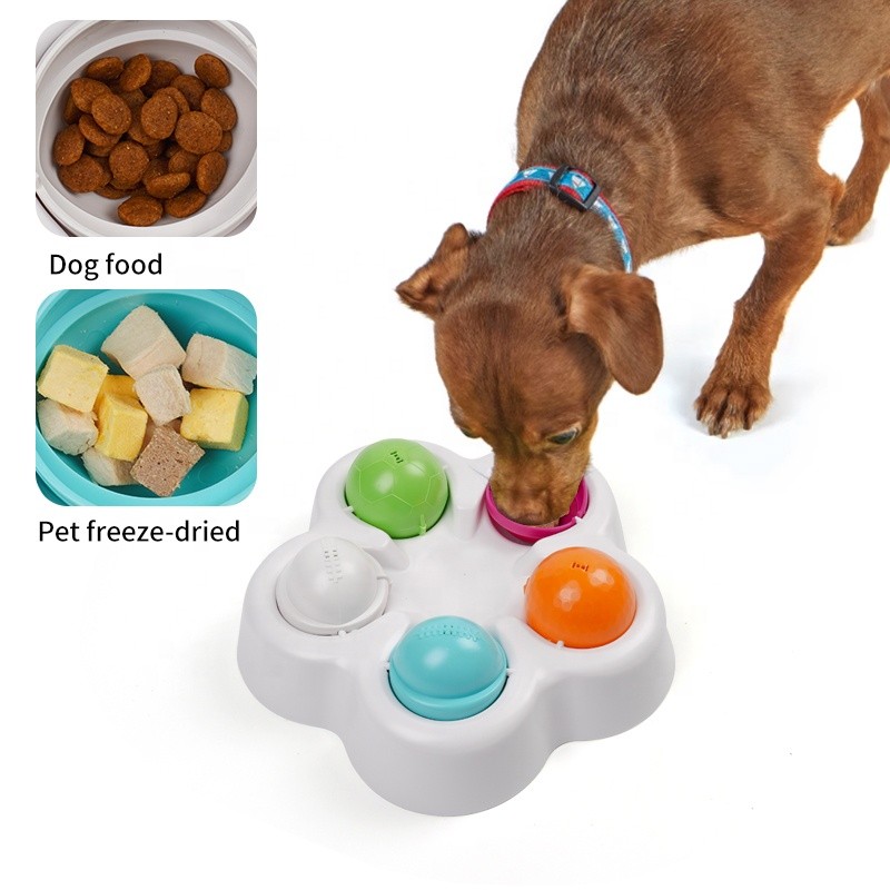 Pet IQ Training Bowl Supplier - 360 Degree Rotatable Puzzle Food Feeder