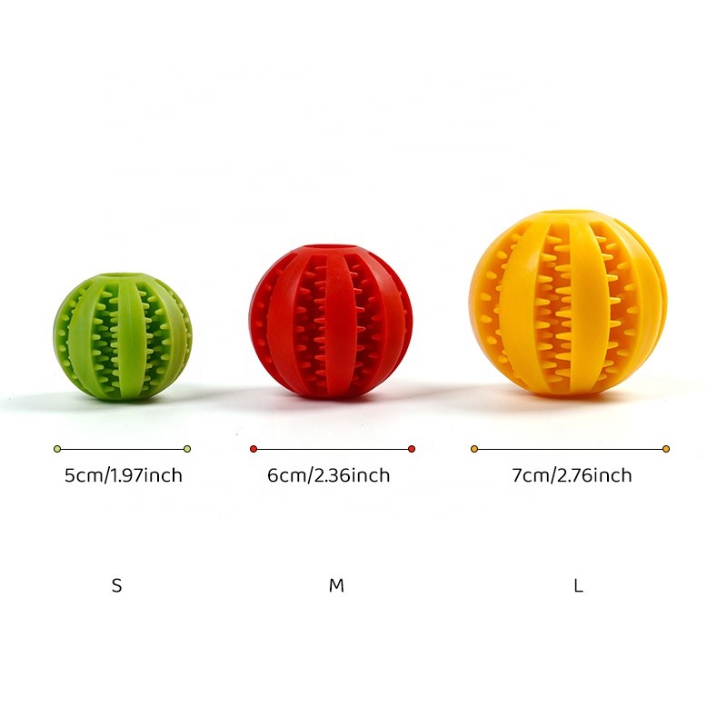 Rolling Dog Ball Factory - Interactive Slow Feeder Chew Toy Treat Dispenser