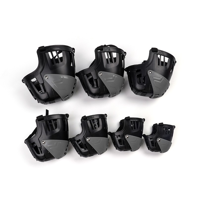 Dog Muzzle Manufacturer - Soft PE Basket Muzzle Prevent Biting Licking